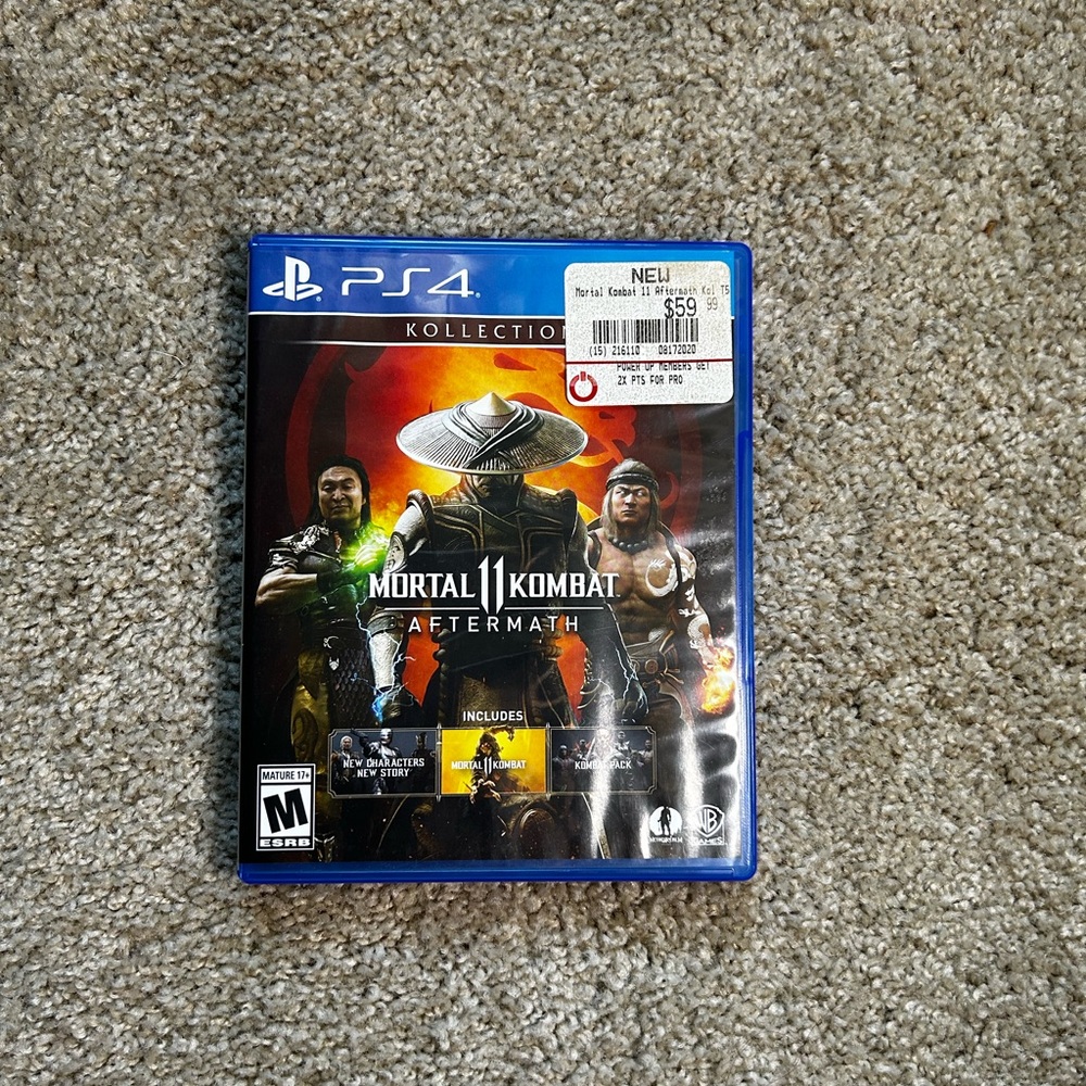 Mortal Kombat 11 Aftermath Kollection Playstation 4 Disc
